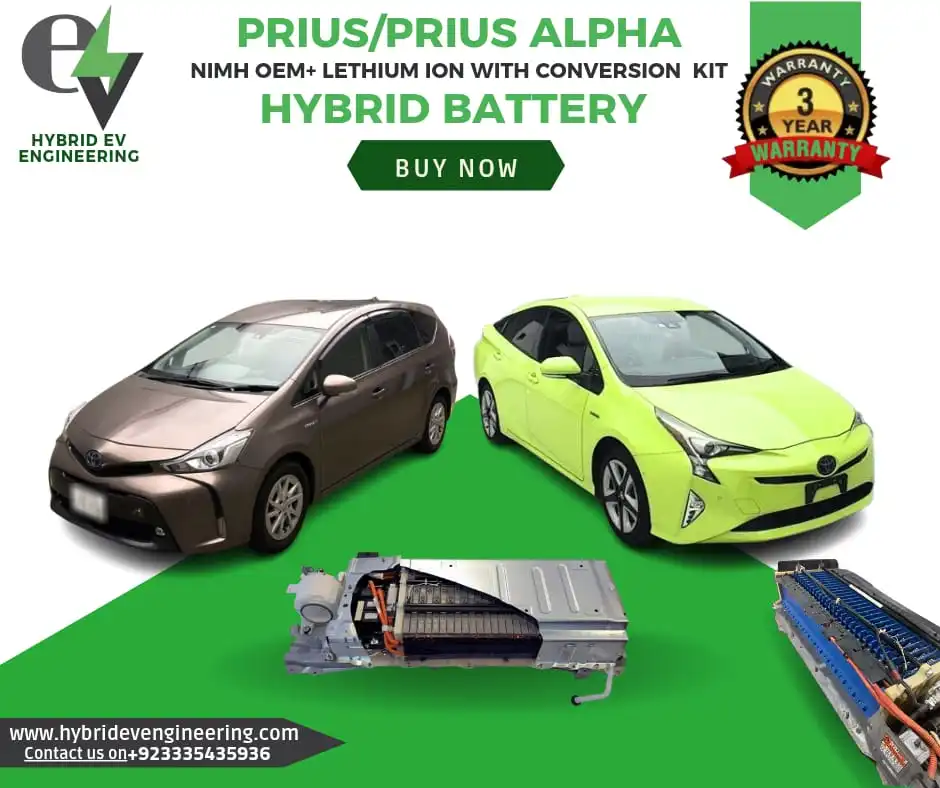 Toyota Prius Alpha Hybrid Battery Replacement In Pakistan